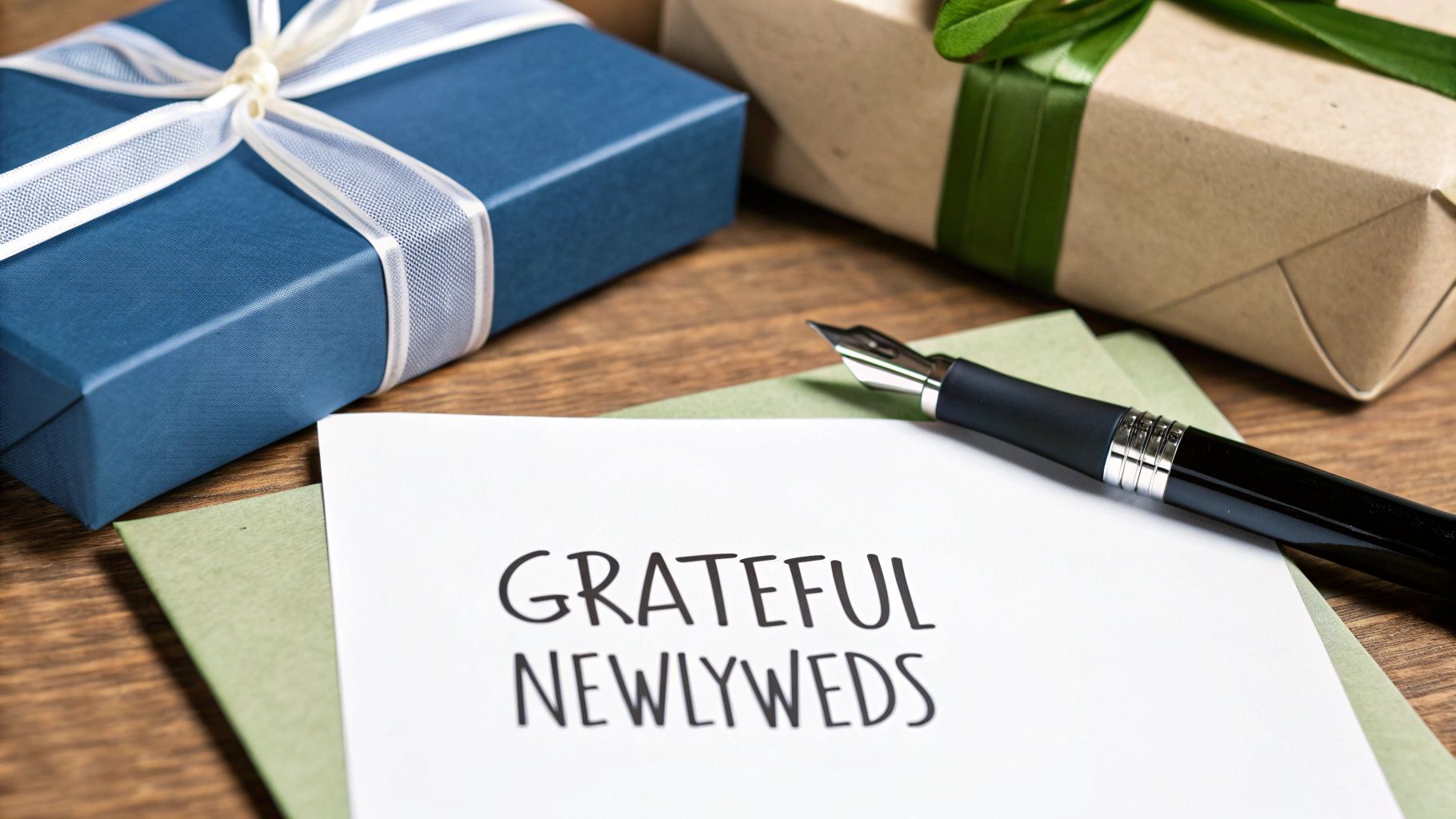 Wedding Gift Thank You Note