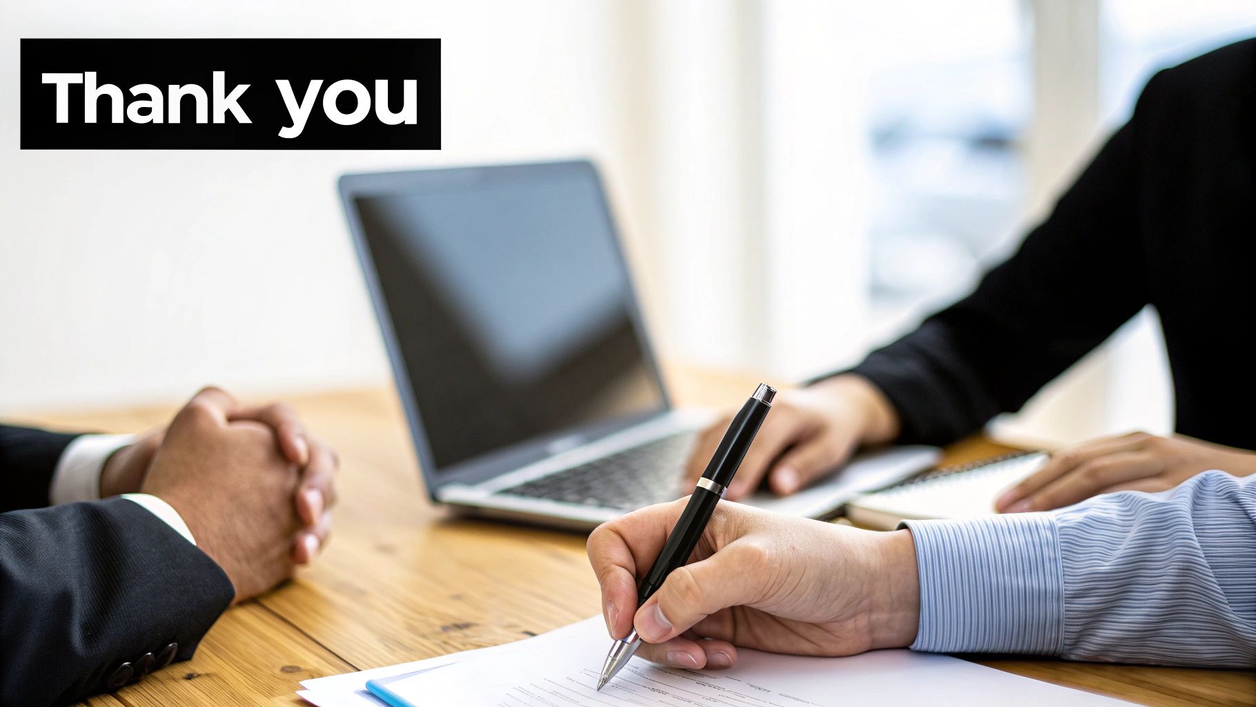 Thank You and Recognition Email