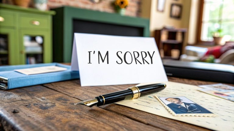 How to Write an Effective Apology Letter to a Friend