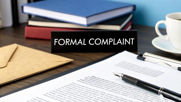 Your Formal Complaint Letter Template and Guide