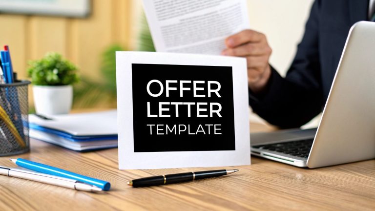 Crafting Your Promotion Offer Letter Template